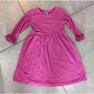 Madison Grace - Girls Dress Long‎ Sleeve Ruffle Cuffs - Size 10